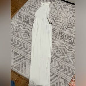 NAKED WARDROBE MAXI DRESS- low open back